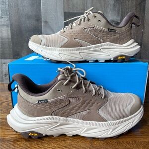 Hoka One One Anacapa 2 Low GTX Hiking Shoe Brown Dune Men's 9.5 1141632F-DOTN